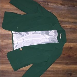 Kelly green blazer